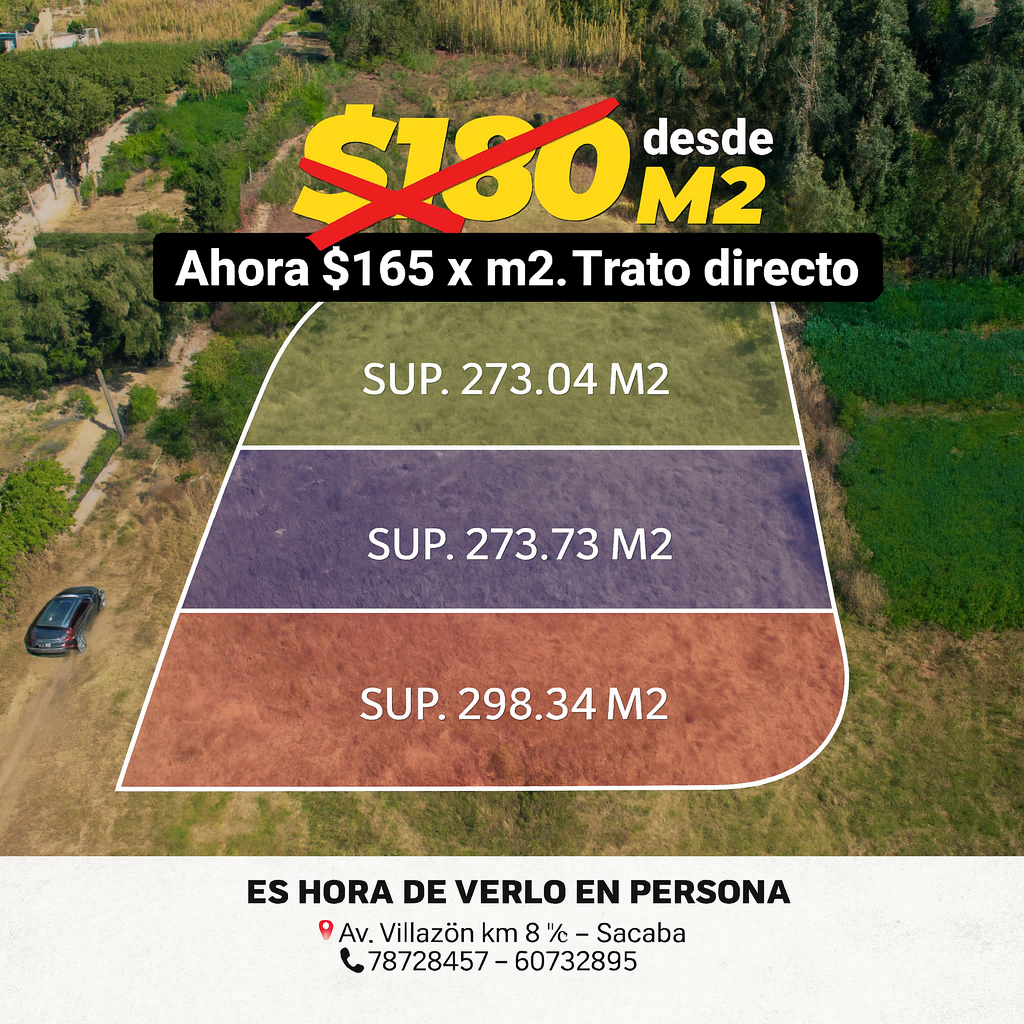 Terreno listo para construir